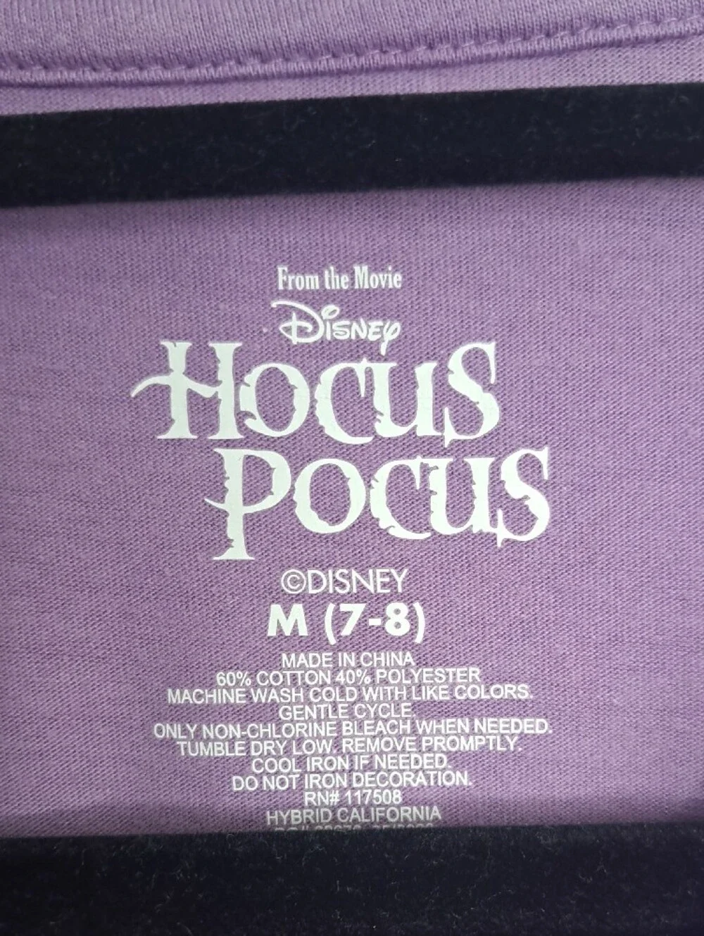 Hocus Pocus Purple Girls' Graphic Tee – Kids Shirts & Tops